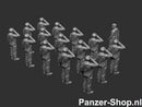 spur (H0) Bundeswehr Satze 8 | Salutierende Soldaten Modell