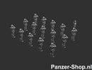 spur (H0) Defensie Set 9 | Salutierende Soldaten Modell