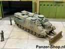 spur (H0) Leopard 2, Pionierpanzer AEV-3 Kodiak (Unbemalter Bausatz) Modell