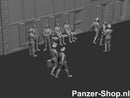 spur (H0) NVA Satze 5 | Soldaten In Ausganguniform Modell