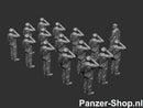 spur (N) Bundeswehr Satze 8 | Salutierende Soldaten Modell