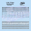 spur (TT) Bundeswehr Decals Modell