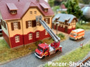 spur (TT) Mercedes-Benz Vario 814D, DLK12/9 Feuerwehr Leiterwagen Modell