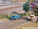 spur (TT) Porsche 911 Coupe SC 1980, Panne (+Figur) Modell