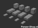 spur (TT) Scenery Set 3, 12 Holzkisten Modell