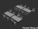 spur (TT) Scenery Set 68, Gartenmobeln Modell