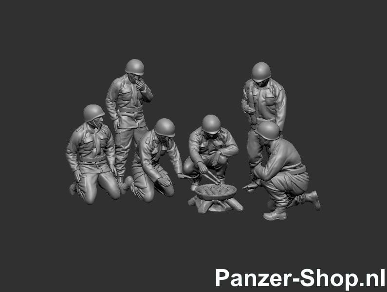 spur (Z) Bundeswehr Satze 6 | Barbecue Soldaten Modell